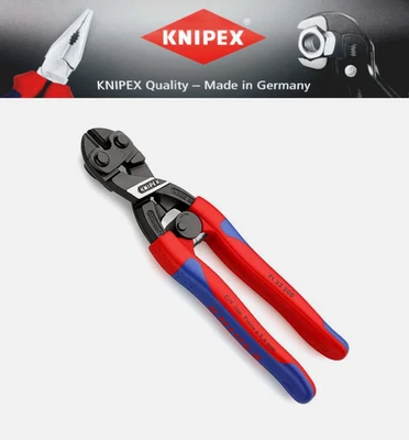 Brand new KNIPEX 7132200 Cobolt Compact Bolt Cutters 210mm 8" - Image 1 of 3