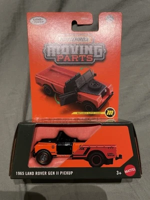 MATCHBOX Moving Parts 2025  MIX H 1965 LAND ROVER GEN II SUPER CHASE - Image 1 of 2