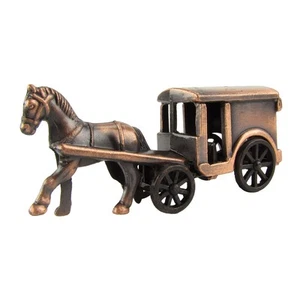 Afilador de lápices Amish accesorio de tren modelo calibre O escala 1:48 Amish caballo y buggy - Imagen 1 de 6