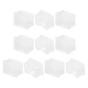 10pcs Laptop 1394 9P Port Duct Covers Caps Silicone for 1394 Female End, Clear - Photo 1 sur 4