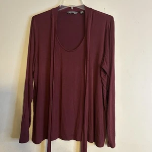 Top Lisa Rinna para mujer talla XL defectuoso agujero de lágrima en la correa para el cuello de lazo - Imagen 1 de 12