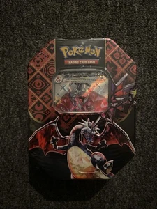 Pokémon TCG Charizard Scarlet & Violet Paldean Fates Tin NEW SEALED - Picture 1 of 1