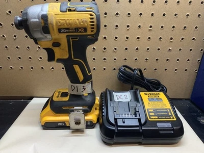 DEWALT 20V XR DCF887 Destornillador de Impacto Inalámbrico Sin Escobillas con Cargador + Batería DI3 Foto 1 de 4