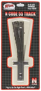 Atlas Spur N Code 55 #5 Linksweiche/Weiche Modelleisenbahn Spur - Bild 1 von 1