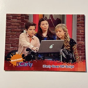 2009 Topps iCarly Nickelodeon iCarly Goes Off Script Carly Sam Freddie Card #82 - Picture 1 of 11