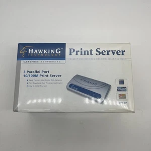 Hawking Technology, 3 Parallel Ports Print Server HPS3P. Free Shipping - Picture 1 of 4