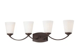 Minka Lavery 6964-284 Overland Park 4 Light Bathroom Vanity Light - Picture 1 of 1