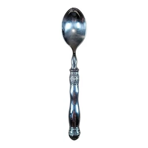 “Southern Living Gallery SLAH Stainless Teaspoon 6.5″ Beaded Ribbed Handle” M38 - Picture 1 of 3