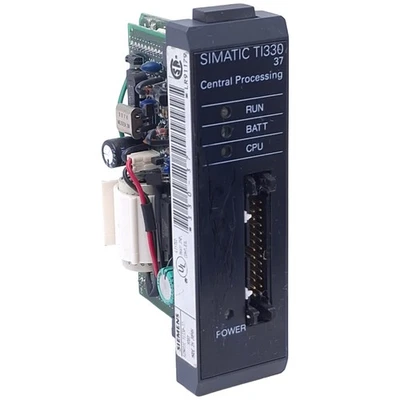Siemens TI330-37 SIMATIC PLC Central Processing CPU Module, Memory: 3.7k - Image 1 of 4