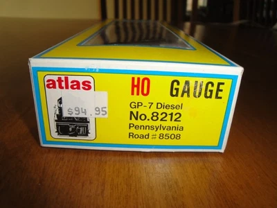Atlas KATO HO Scale Diesel PRR Pennsylvania GP 7 #8508 runs - Image 1 of 4