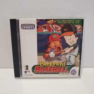 BACKYARD BASEBALL Sports Game 2001 PC CD-ROM Windows 95 98/Mac Humongous TESTED - Picture 1 of 6