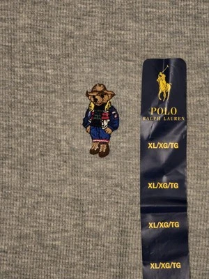 New Polo Bear Ralph Lauren Men's Waffle Knit Thermal CrewNeck T-Shirt SZ XL - Image 1 of 4