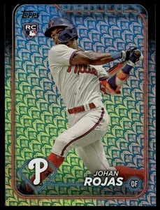 2024 Topps #209 Johan Rojas Holiday Philadelphia Phillies - Picture 1 of 2