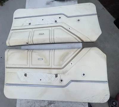PANELES PUERTA MUSTANG II 1974 1975 1976 1977 1978 II BLANCO Juego Foto 1 de 4