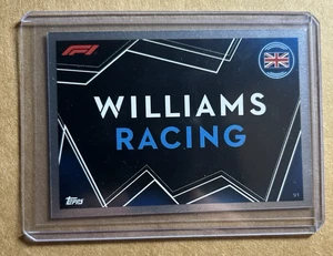 Lámina con logotipo #91 Topps Turbo Attax Williams 2023 - Imagen 1 de 1