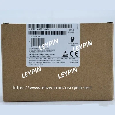 6ES7 214-2BD23-0XB8 1PC NEW SIEMENS S7-200 CPU 224 6ES7214-2BD23-0XB8 2BD23-0XB8 - Image 1 of 4