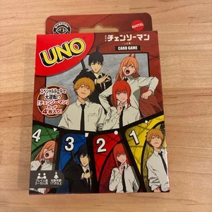 Juego de Cartas UNO Chainsaw Man Oficial Mattel Japón Limitado Juego de Reglas Especiales Nuevo - Imagen 1 de 3