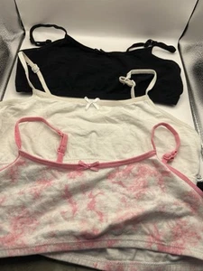Girls Size 10/12 Adjustable Training Bras (3 Bras) - Picture 1 of 4