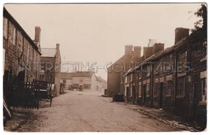 WETLEY ROCKS RP - Main Street with Old Plough Inn - Staffs UNTITLED Postcard 264 - Picture 1 of 2