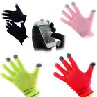 Lot de gants tactiles pour femmes et hommes avec écran tactile magique chaud recouvert d'argent - iPhone