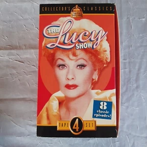 The Lucy Show Box Set / 4 VHS Tapes / 8 Episodes In All - Picture 1 of 4