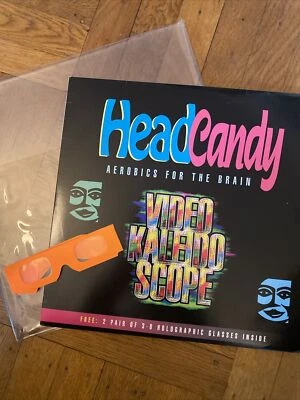 HEAD CANDY Aerobics for the Brain RARE Pacific Arts Video Kaledoscope LaserDisc  Foto 1 de 4