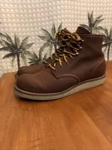 RED WING 2950 Heritage Rover USA Copper Rough & Tough Leather Boots Mens 10.5 D - Picture 1 of 21