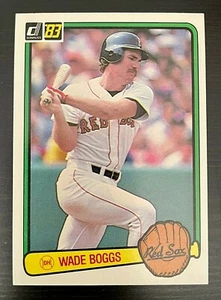 1983 Donruss Baseball #586 Wade Boggs RC - Picture 1 of 2