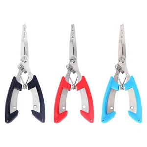 1Pc Multifunctional Lure Fishing Fishing Split Ring Pliers Hook Remover Tool - Picture 1 of 12