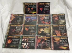Lot of 14 AMERICA'S COUNTRY CDs -BMG Classic Compilations Johnny Cash Vince Gill - Picture 1 of 16