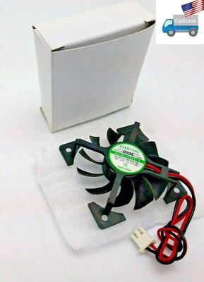 Evercool Quiet Replacement 45mm x 10mm Video Graphic Card Round Fan EC4510M12S-X - Image 1 of 4