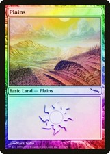 Plains (287) FOIL Mirrodin HEAVILY PLD Basic Land MAGIC GATHERING CARD ABUGames