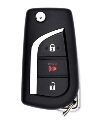 New OEM GQ4-73T Toyota 19-21 RAV4 Keyless Remote Flip Key Fob GQ473T 3 Button - Image 1 of 4