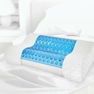 Essential Collection Gel-Overlay Memory Foam Contour Bed Pillow - Picture 1 of 6