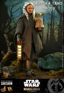 Hot Toys Star Wars AHSOKA & GROGU deluxe 1/6 figure DX21 with shipper - Picture 1 of 4