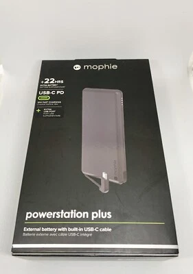 Batería externa USB-C Mophie Powerstation Plus (4137_PSPLUS) 6000 mAh - negra Foto 1 de 4