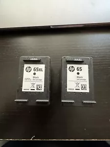 HP65 XL i HP65 PUSTY czarny wkład! Nigdy nie napełniany Dodano kolejny HP65 - Zdjęcie 1 z 4