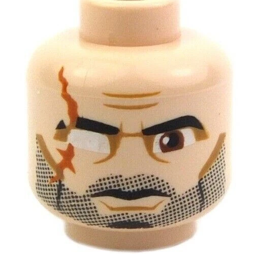 LEGO Star Wars Clone Trooper Commander Wolffe Minifigure Head Wolfpack 104th - Image 1 of 1