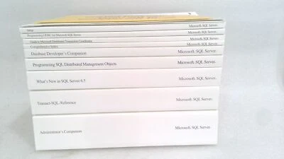 SERVIDOR SQL MICROSOFT 0496 P/N 90132 VS BASE DE DATOS CLIENTE/SERVIDOR 6.5 MAN. SISTEMA Foto 1 de 4