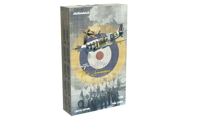 Eduard Kit Di Plastica 11153 - 1:48 SPITFIRE STORY The Sweeps, Edizione Limitata - Immagine 1 di 1