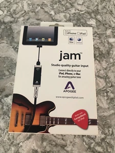APOGEE JAM – Studio Quality Guitar Input For IPad, IPhone or Mac (New Sealed) - Picture 1 of 9