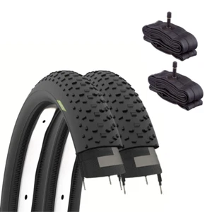 2 REIFEN 26 X 4.0 + KAMMERN 100-559 X FAT BIKE REIFEN 4.00 FAHRRADREIFEN MTB - Bild 1 von 6