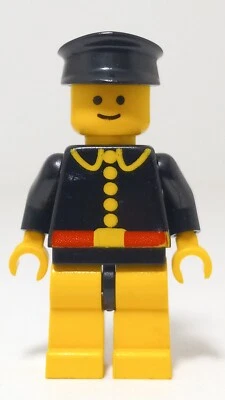 Lego Clásico Fuego Sombrero Negro Capitán Minifigura firec008 Foto 1 de 3