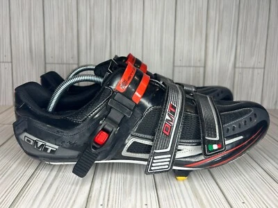 DMT Impact Negro Zapatos de Ciclismo Botas Bicicleta de Carretera Spining Clase 3 Pernos Para Hombre EU 46 Foto 1 de 4