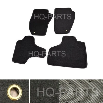 Nuevas alfombrillas de nailon negras de 4 piezas aptas para Jeep Liberty 08-13 Foto 1 de 2