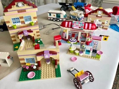HUGE LOT Mixed Lego Sets, Buildings, People, Vehicles, Instructions 5,500 PCS.+ - Image 1 of 4