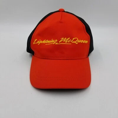 Lightning McQueen 红色黑色平沿帽儿童青少年帽 — 第 1/4 张图片