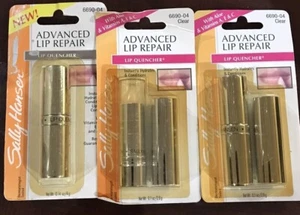 3 Sally Hansen Advanced Lip Repair Lip Quencher 6690-04 Clear 0.1 oz - Picture 1 of 3