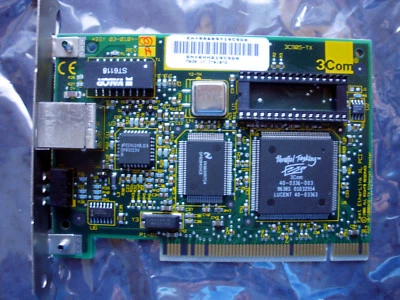 Vintage 3COM 3C905C-TX Netzwerkkarte 10/100BASE TX PCI Network Card  - Bild 1 von 4