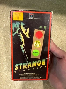Strange Behavior (1981) VHS RCA Columbia 1st Release Dead Kids Horror Rare - Picture 1 of 8